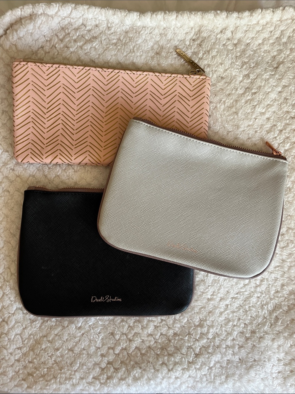 Dwell Studios Accessory Pouch Set w/ Dabney Lee Pencil Pouch